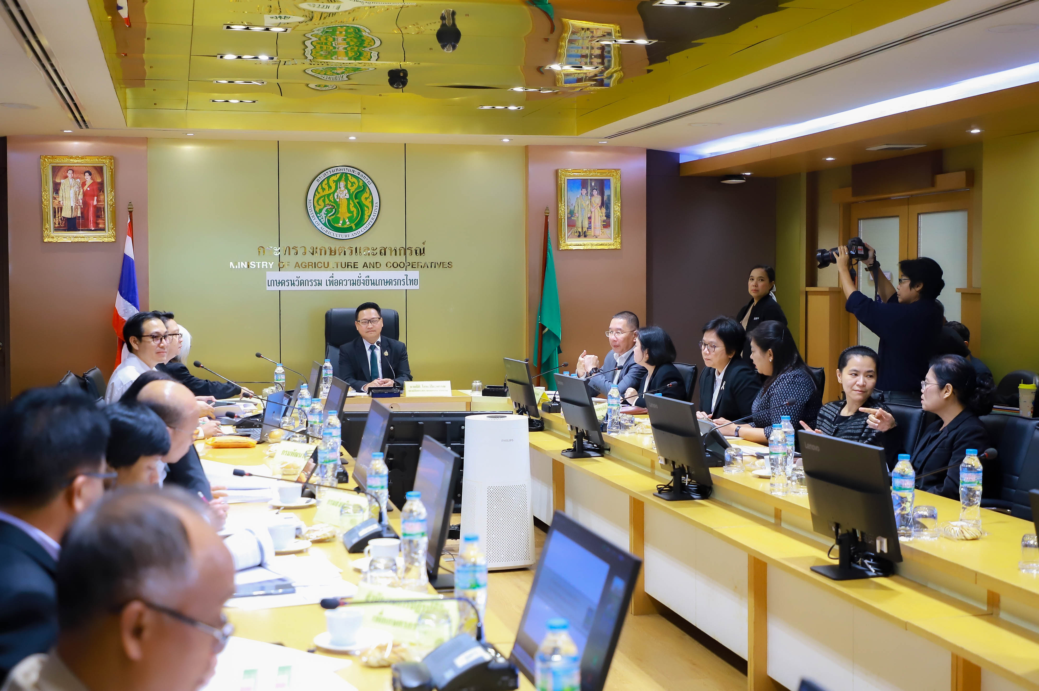 title - รองเลขาธิการ ส.ป.ก. ร่วมการประชุมคณะกรรมการกำกับการประเมินผลการปฏิบัติราชการ ของส่วนราชการในกระทรวงเกษตรและสหกรณ์ ครั้งที่ 2/2569